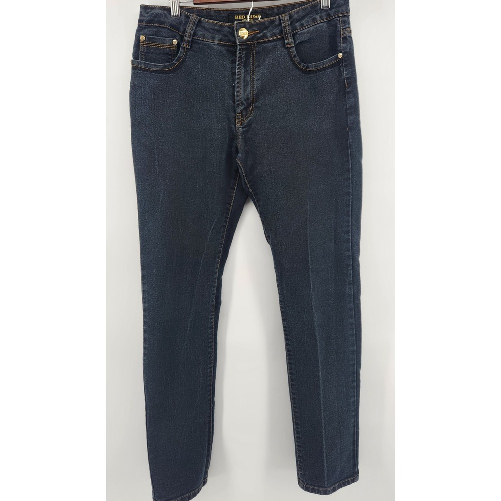Denim Pants Festival Streetwear Dark Wash XXL Size 44